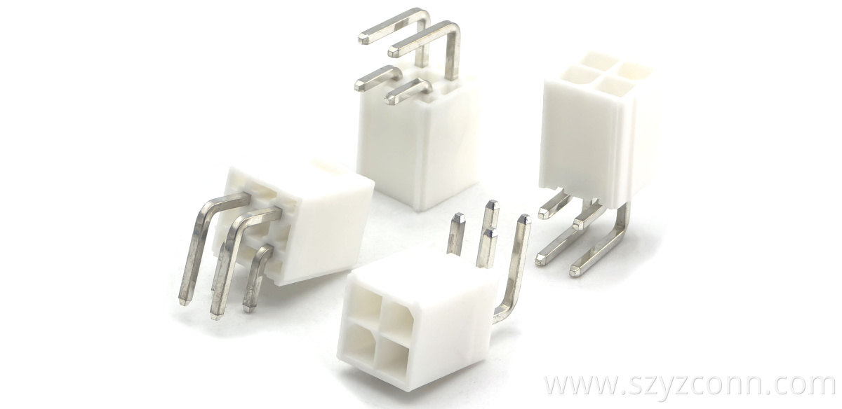 4.2mm wafer pin header right angle 4.2mm wafer pin header right angle